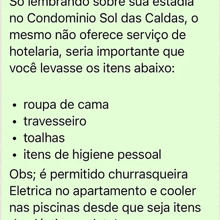 Caldas Novas-Cond Sol Das Caldas Exterior foto